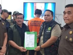 Tim Kejati Babel Bersama Kejari Bangka, Amankan DPO Junaidi Alias Rahmat