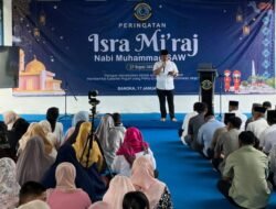 Danlanal Babel Berikan Sambutan Dalam Peringatan Isra Miraj 1447 Hijriah