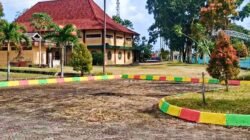 Aksi Cepat SMSI Bangka, Percantik Wajah Gedung Juang Sungailiat