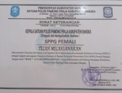 Satuan Polisi Pamong Praja Kabupaten Bangka, Berikan Penghargaan Ini Kepada Yayasan Same-Same Berkah