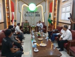 DPD Lembaga Investigasi Negara Bangka Belitung, Audiensi Bersama Danrem 045 Gaya