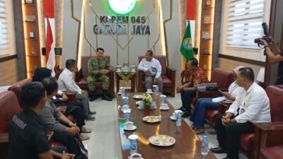 DPD Lembaga Investigasi Negara Bangka Belitung, Audiensi Bersama Danrem 045 Gaya