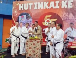 Seluruh Karateka se-Kabupaten Bangka Hadir, Dalam HUT INKAI Ke-55 dan UKT