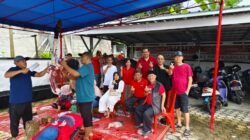 Berbagi Kepedulian DPC PDIP Bangka, Sembelih 2 Ekor Sapi