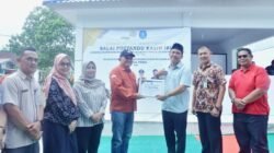 Bukti Komitmen PT MSP Bersama Aega Prima, Bangun Posyandu Serta Rumah Layak Huni