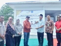Bukti Komitmen PT MSP Bersama Aega Prima, Bangun Posyandu Serta Rumah Layak Huni