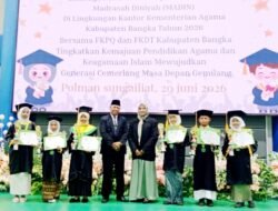 Sebanyak 384 Santri/Santriwati LPQ dan Madin, Tahun 2026 di Wisuda