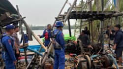 Tim Gabungan Tertibkan Aktivitas Penambangan Jade Bahrin, Serta Pemasangan Spanduk Himbauan